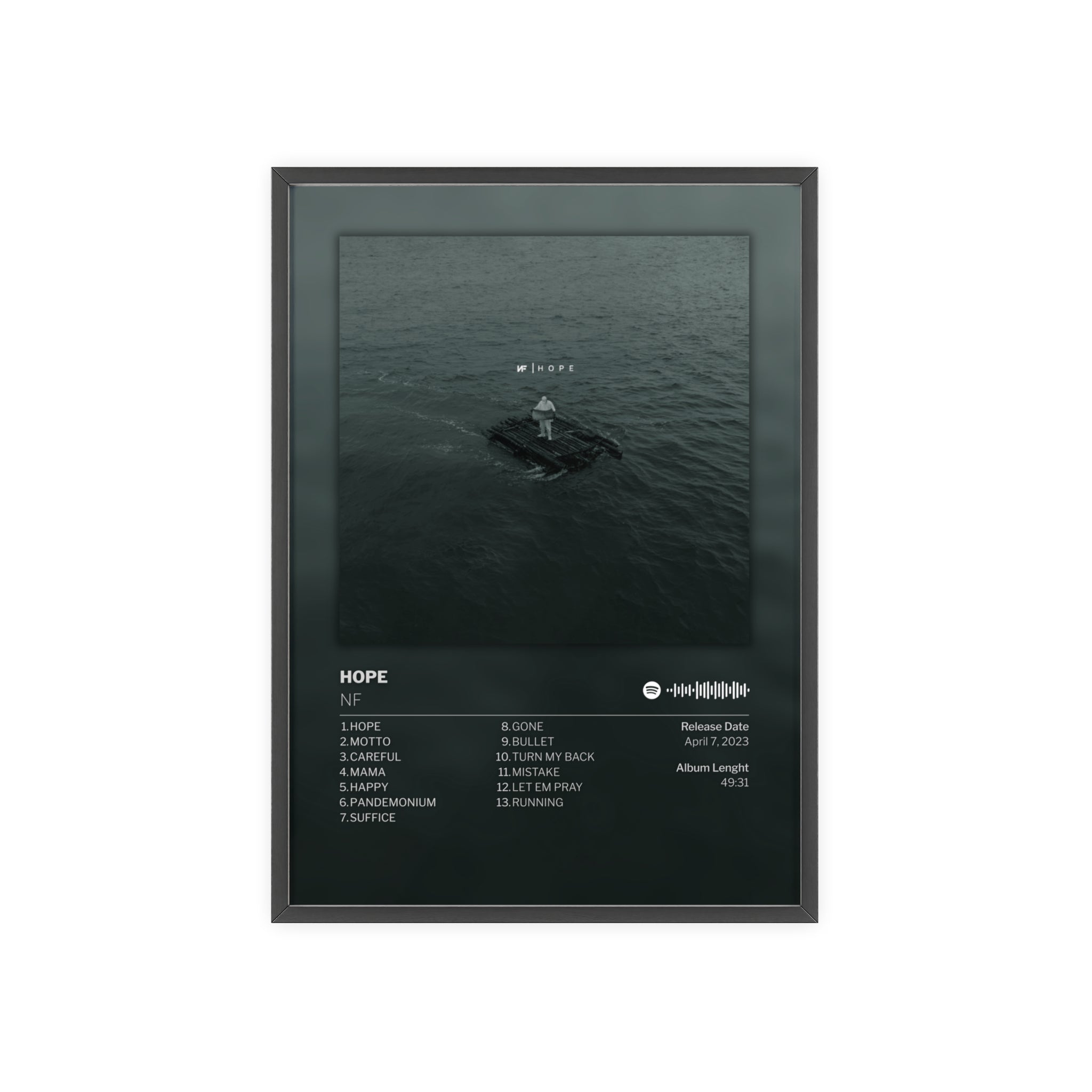 HOPE - NF (Albumitaulu)