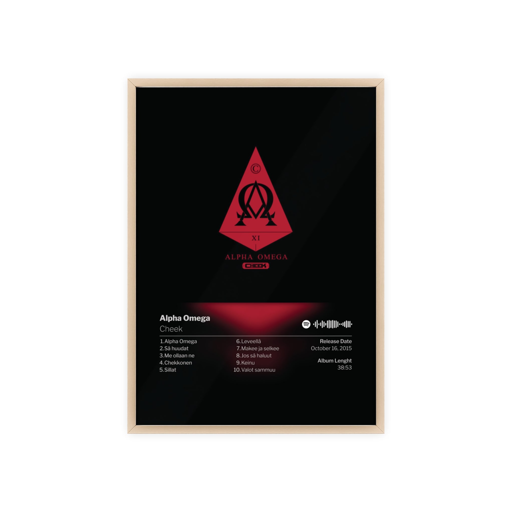 Alpha Omega - Cheek (Albumitaulu)