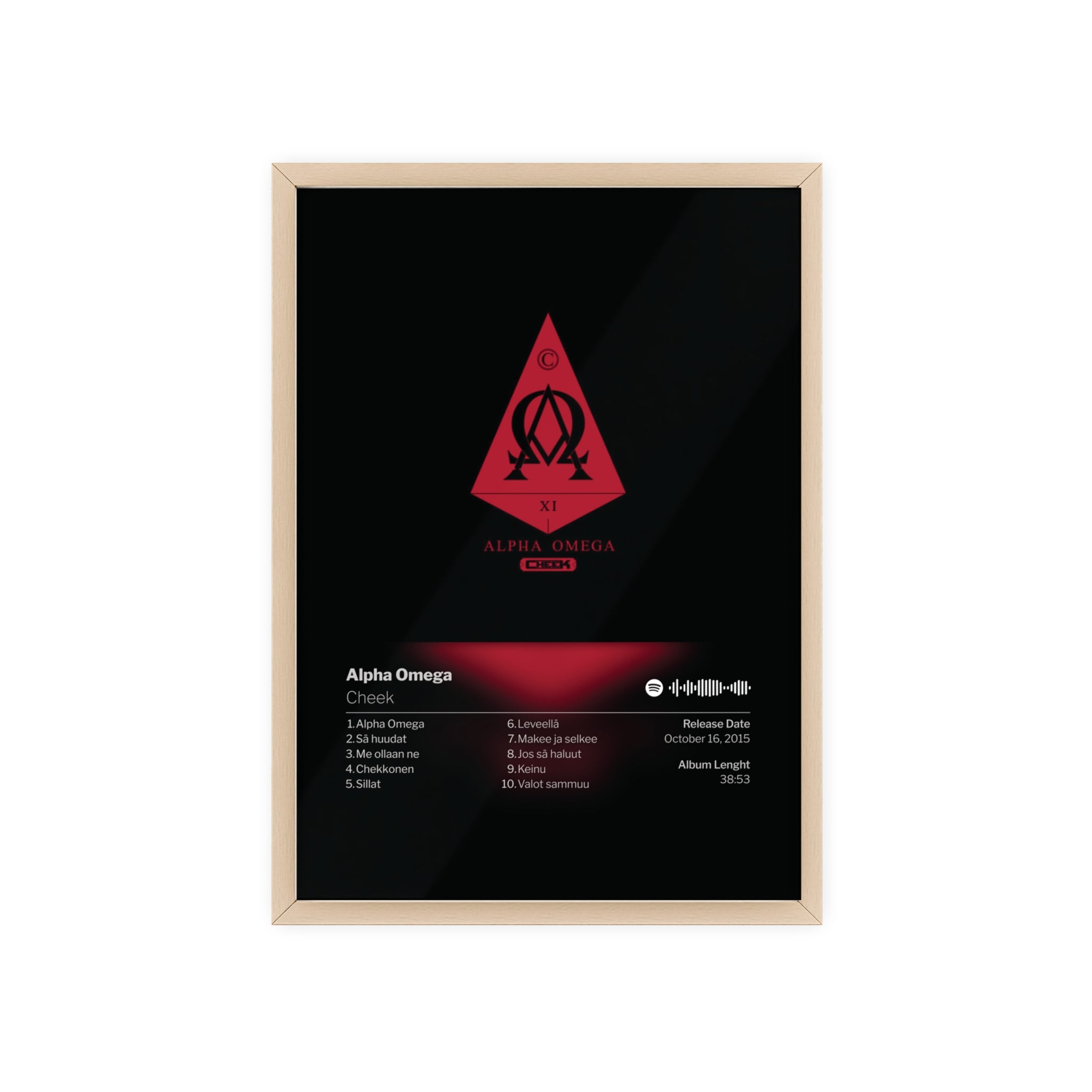 Alpha Omega - Cheek (Albumitaulu)