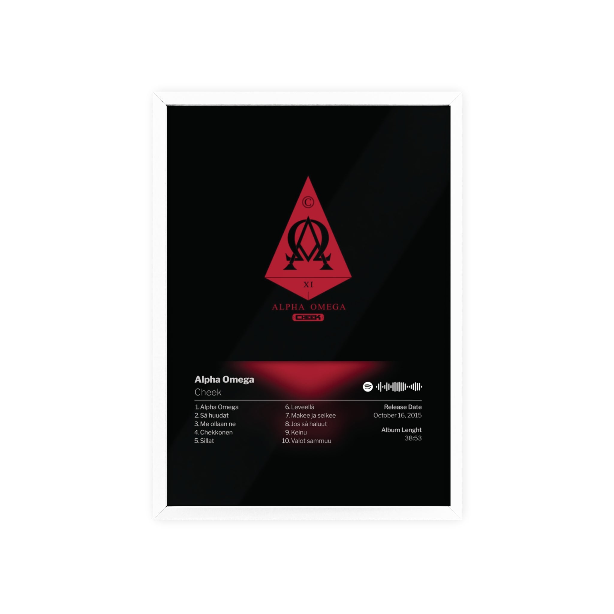 Alpha Omega - Cheek (Albumitaulu)