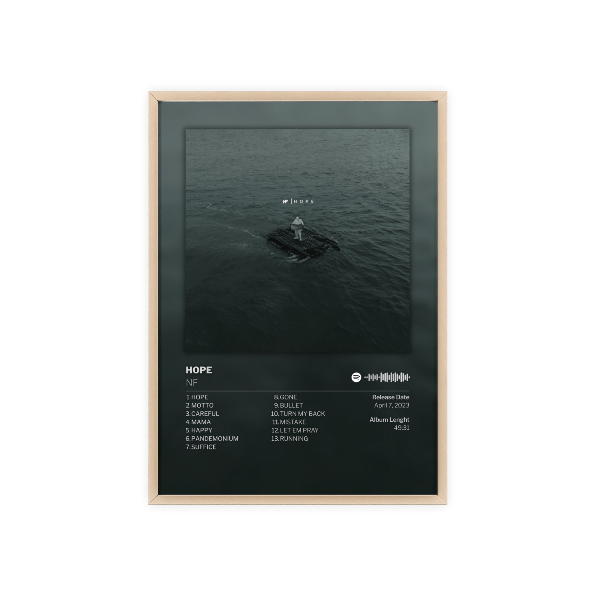 HOPE - NF (Albumitaulu)