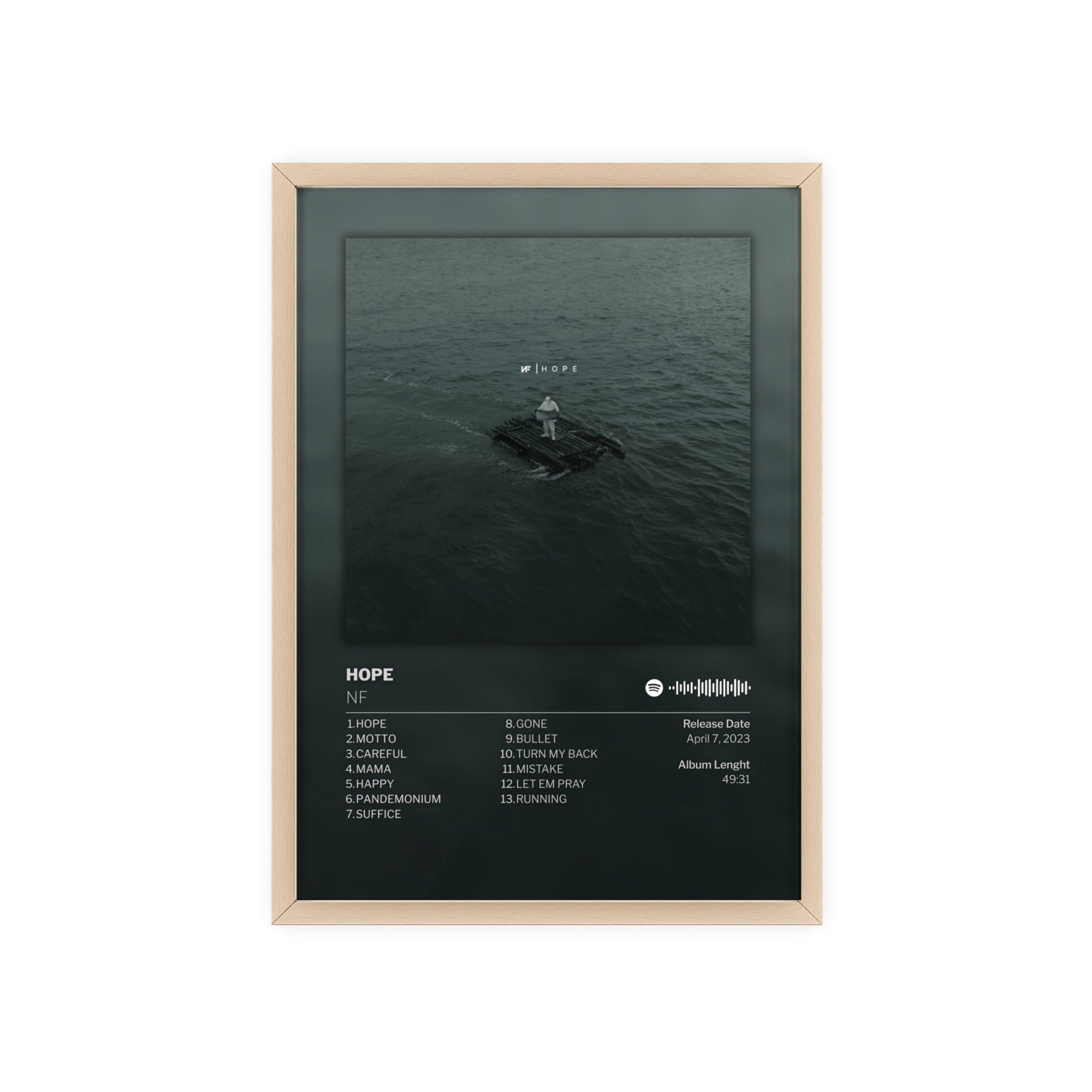 HOPE - NF (Albumitaulu)