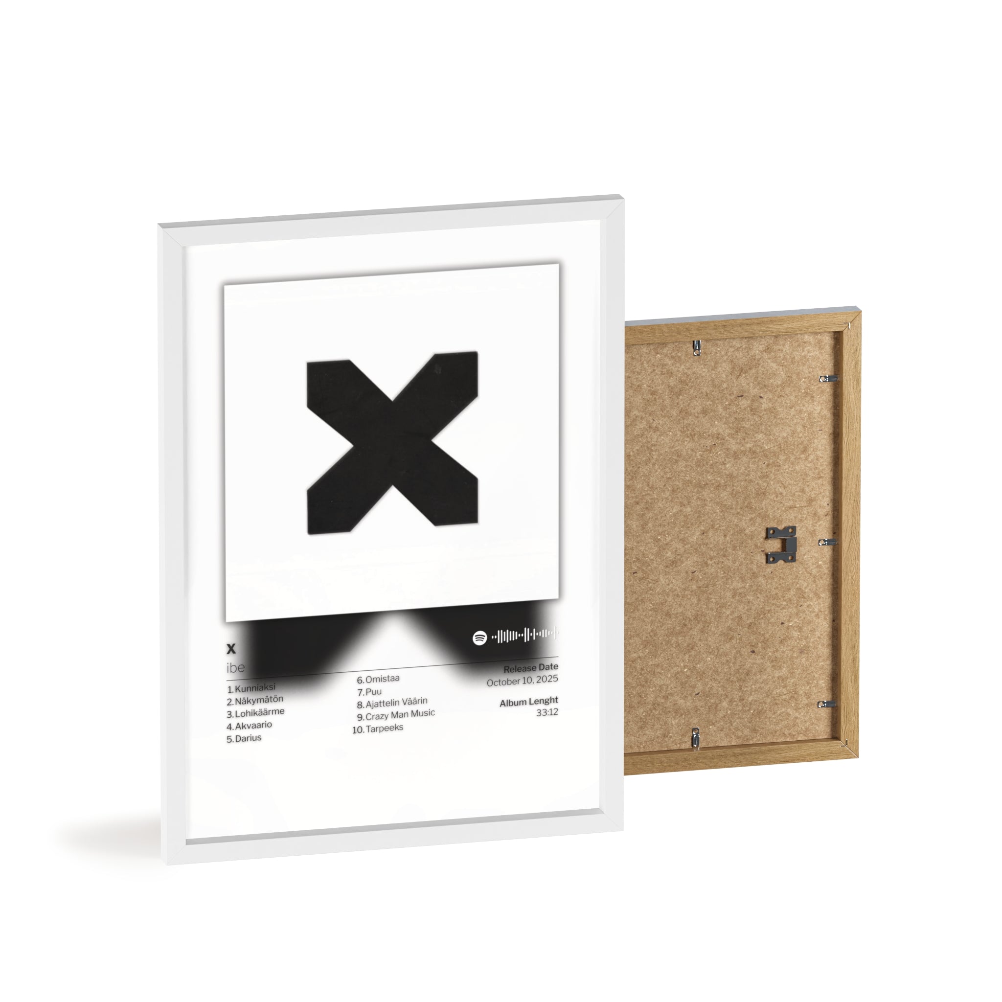 X - ibe (Albumitaulu)