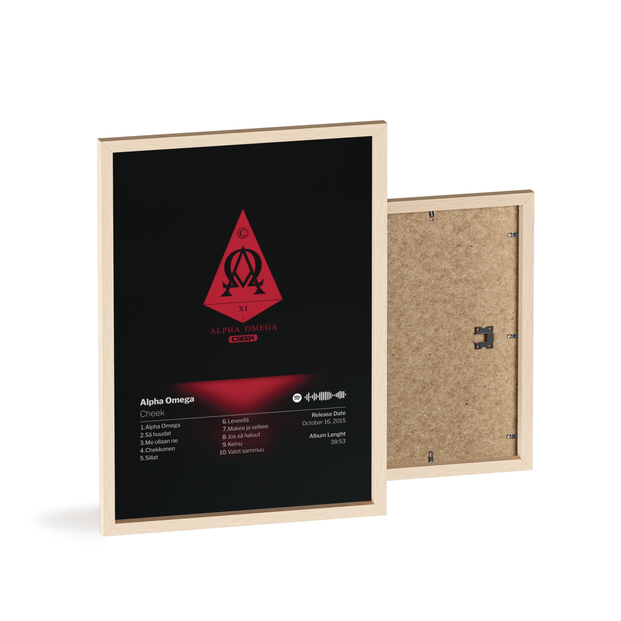 Alpha Omega - Cheek (Albumitaulu)